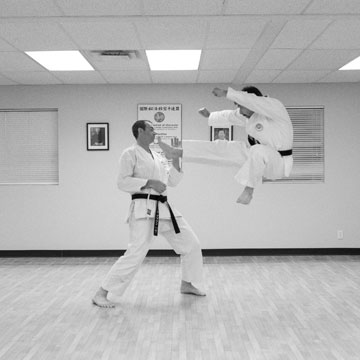 Shotokan karate kumite